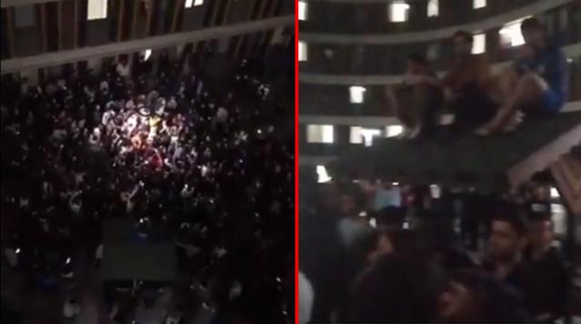 KYK yurdu önünde ayaklanan öğrencilere İmamoğlu jet hızıyla müdahale etti