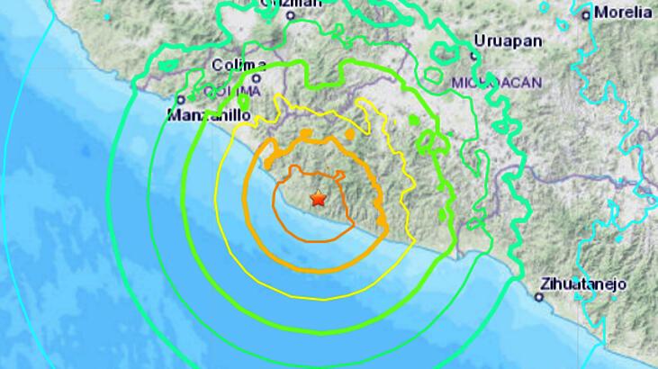 Meksika'da 7,6 büyüklüğünde korkutan deprem