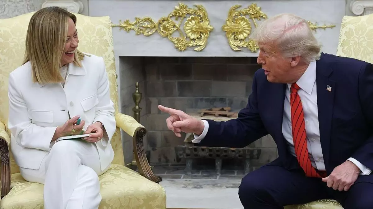 Meloni'den Trump'ı terleten soru: Avrupalıların asalak olduğunu hiç söylediniz mi?