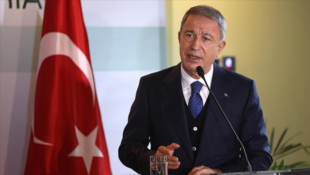 Milli Savunma Bakanı Akar, gündemle ilgili konuştu: Ukrayna'nın toprak bütünlüğünü desteklediğimizi söyledik