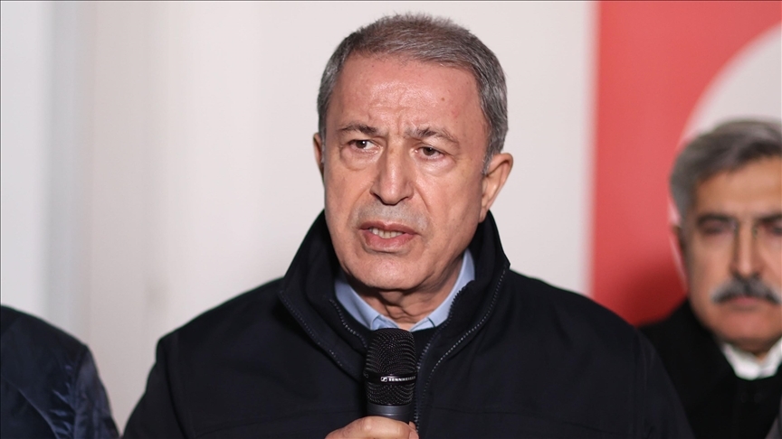 Milli Savunma Bakanı Akar: Hatay'da şu anda 4 binden fazla Mehmetçik görev yapıyor