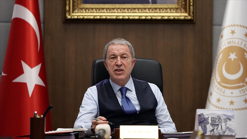 Milli Savunma Bakanı Akar: (İsveç ve Finlandiya'nın NATO üyeliği) Bu şekilde gittiği takdirde bizim tutumumuz çok net