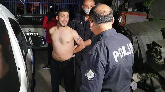 Motosikletle 5 kilometre kaçtı, yakalanınca 