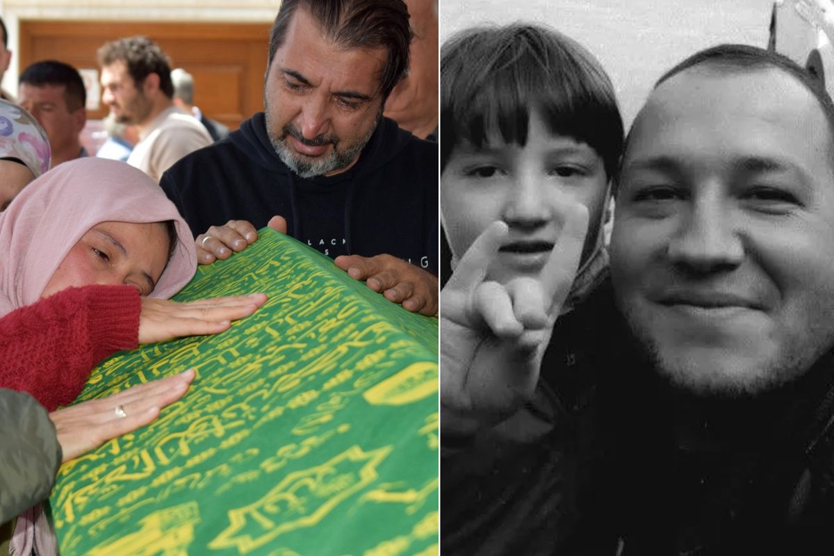 Okul saldırısında evladını kaybeden babadan yürek yakan çağrı: Gelemeyeceğim, oğlumu yalnız bırakmayın