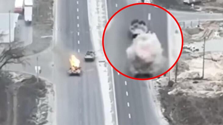 Ölümcül pusu! Rus tankları yerle bir, anında kaçtılar...