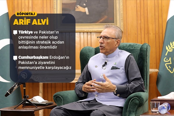 Pakistan Cumhurbaşkanı Arif Alvi: Pakistan asla kimsenin elinde oyuncak olmak istemiyor