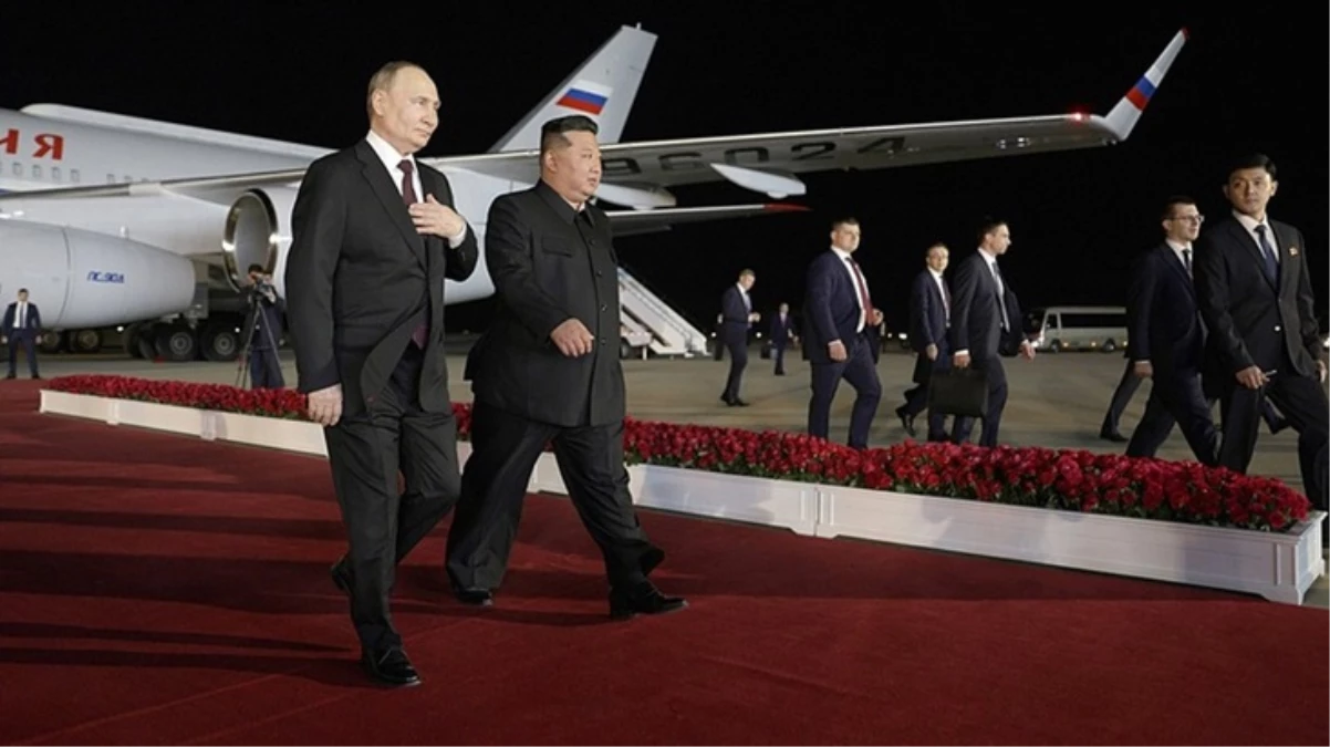 Rus lider Putin 24 yıl sonra Kuzey Kore'ye gitti