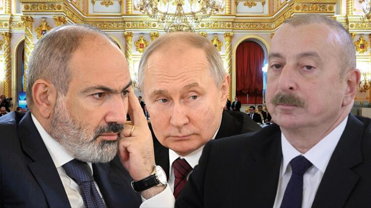 Rusya'daki zirvede gerginlik! Aliyev Paşinyan'a sert çıktı