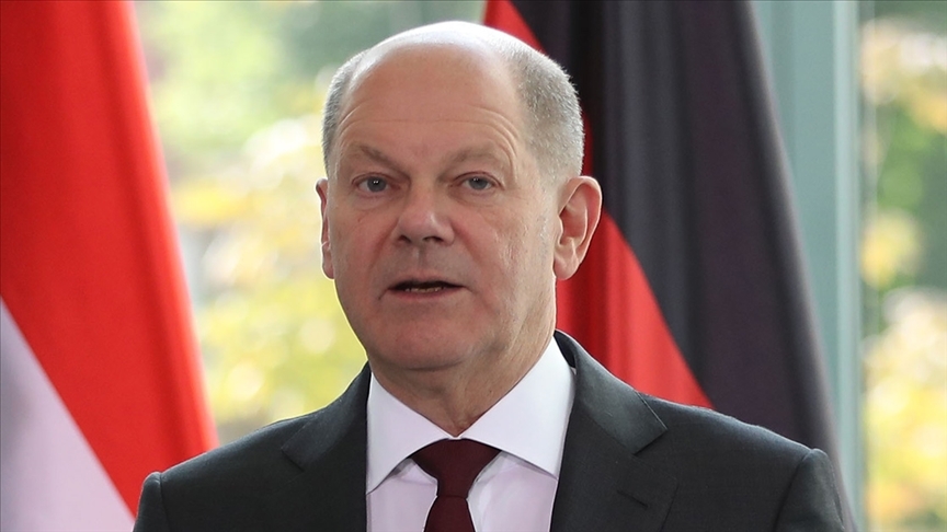 Scholz, Rusya'nın Ukrayna'daki savaşını Batı'ya karşı bir haçlı seferi olarak değerlendirdi