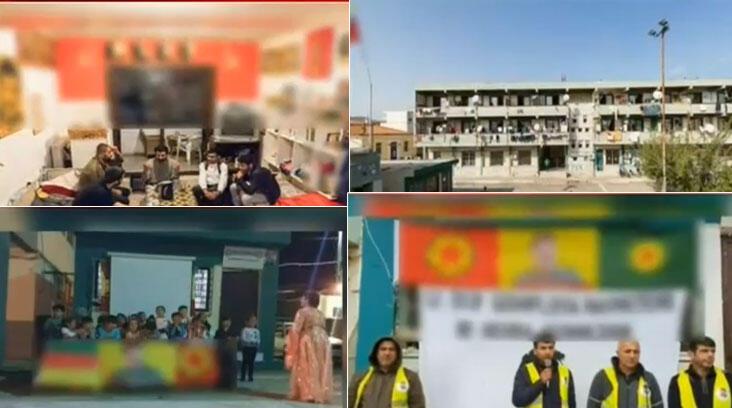 Skandal görüntüler ortaya çıktı! PKK'nın yeni 'Kandil'i: Lavrion