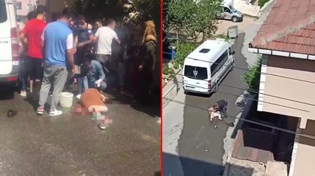 Sokak ortasında boşanma aşamasındaki eşini vurdu! Çevredekilere 