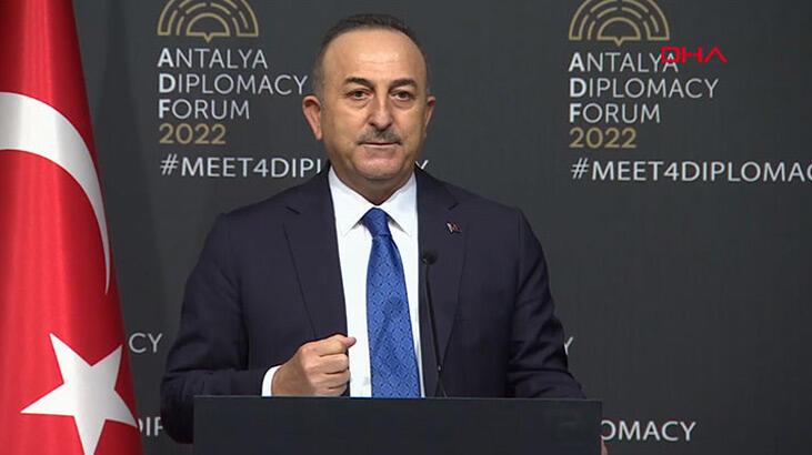 Antalya'da 3'lü zirve sonrası Bakan Çavuşoğlu'ndan açıklama, 