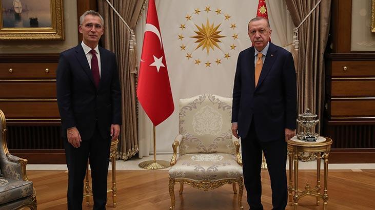 Cumhurbaşkanı Erdoğan NATO Genel Sekreteri Stoltenberg ile görüştü
