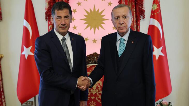 Cumhurbaşkanı Erdoğan, Sinan Oğan'ı kabul etti