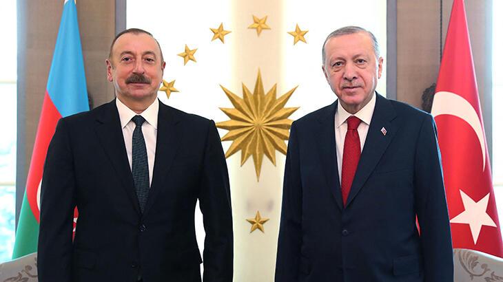 Cumhurbaşkanı Erdoğan ve Aliyev görüştü! İşte ele alınan konular...