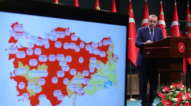  Cumhurbaşkanı Erdoğan, yeni tedbirleri açıkladı! Hafta sonu sokak kısıtlaması geri döndü