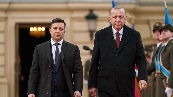 Erdoğan ile görüşen Zelenskiy: Türkiye'nin desteğine minnettarız