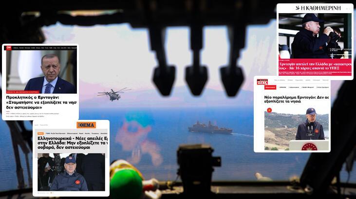 Erdoğan Yunanistan'da deprem etkisi yarattı! Apar topar 16 harita yayınladılar