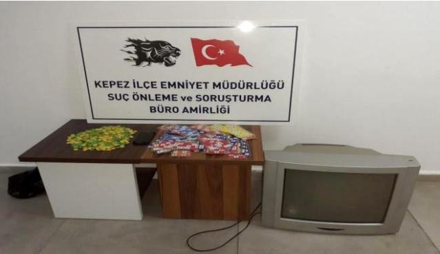 Antalya'da dev kumar operasyonu: 16 kişiye 71 bin 376 TL ceza