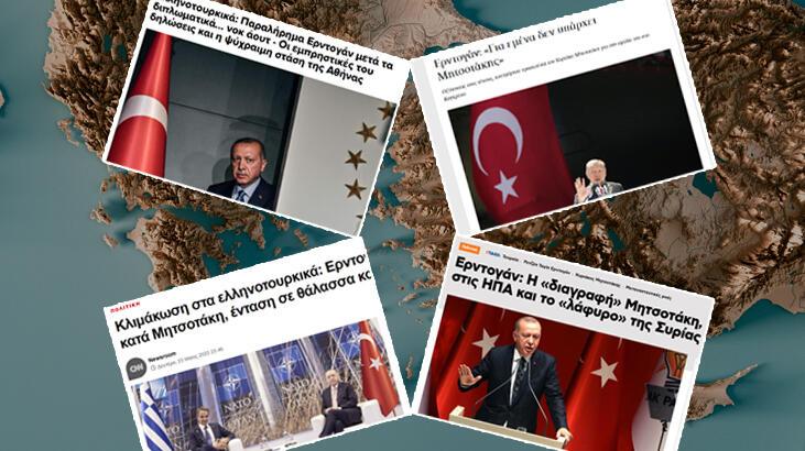 Cumhurbaşkanı Erdoğan'ın açıklamaları  Yunanistan'da depreme yol açtı!