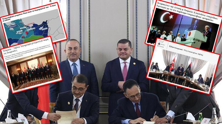 Türk-Libya mutabakatı Atina'da büyük panik yarattı!