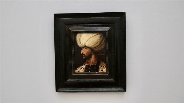 Kanuni Sultan Süleyman'ın portresi Londra'daki açık artırmada 350 bin sterline satıldı