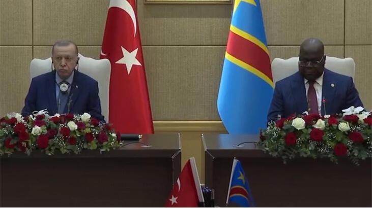Kongo ile önemli anlaşmalar imzalandı! Erdoğan: Hedefimize doğru yürüyoruz