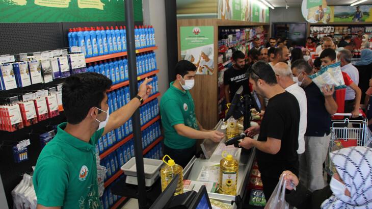 Tarım Kredi Marketleri'nde indirimli satış başladı! Zincir markette 190 lira Tarım Kredi'de 80 lira!