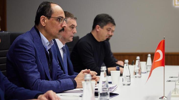 Türkiye'den Kiev'e kritik ziyaret! Sözcü Kalın Zelenskiy ile görüştü