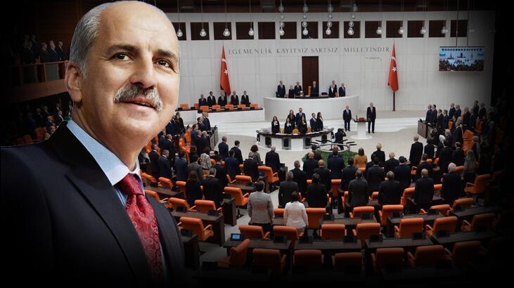  Yeni Meclis Başkanı Numan Kurtulmuş oldu