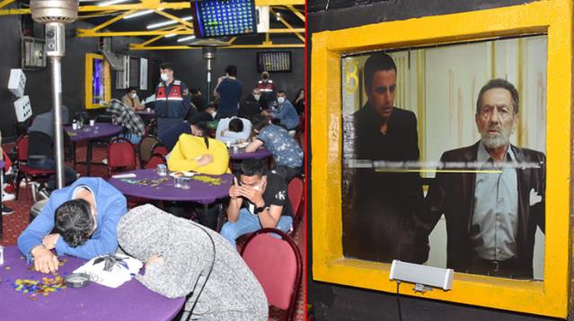 Tam kapanmada 'Sabri Abi' baskını! Duvarda yazan Kolpaçino repliği dikkatlerden kaçmadı