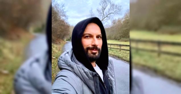 Tarkan'dan eşi Pınar Dilek'le poz