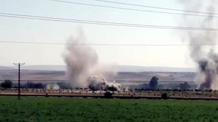 Terör örgütü PKK/YPG'den Karkamış'a havan saldırısı