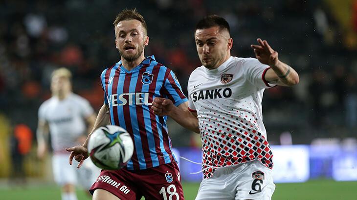 Trabzonspor, Gaziantep FK deplasmanında takıldı! Eşitlik bozulmadı