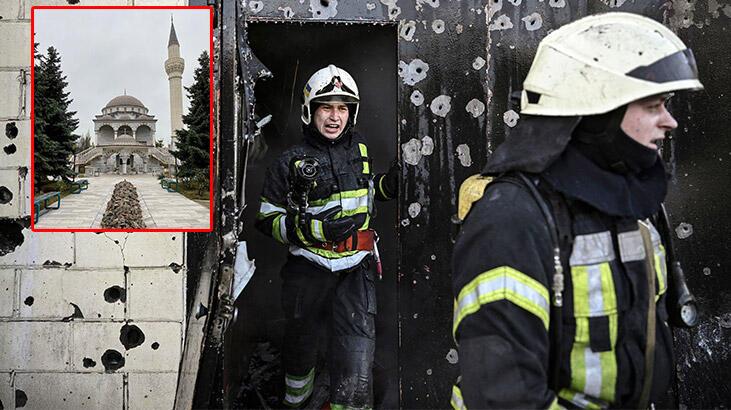 Ukrayna'da sivillerin sığındığı cami bombalandı! Aralarında Türkler de var...