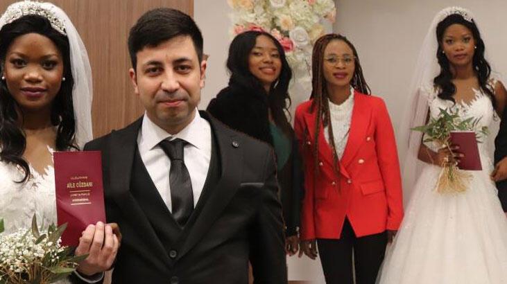 Vasiyeti yerine getiren aileye Afrika'dan 3. gelin geldi!