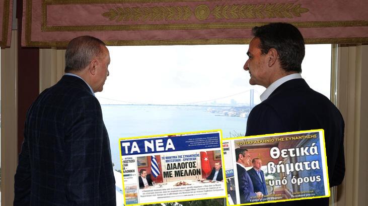 Yunan basını: Erdoğan-Miçotakis görüşmesiyle yeni bir dönem başladı